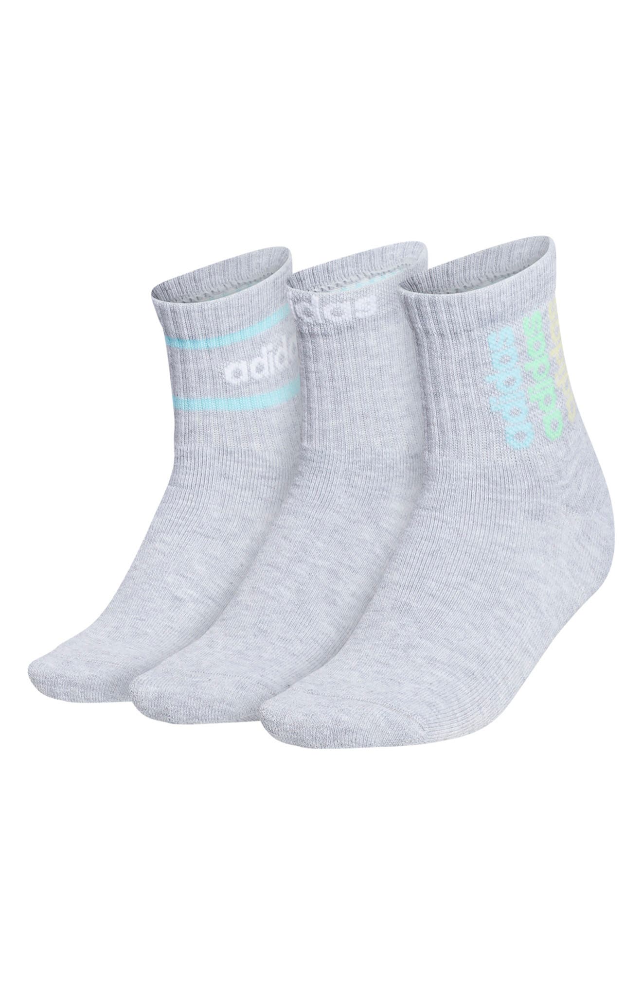 adidas Sport Linear Crew Socks - Pack of 3 (Women) | Nordstromrack