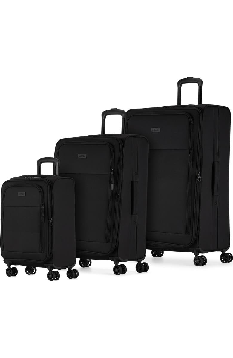 bugatti Reborn 3 Piece Softside Luggage Set with Expansion, Main, color,