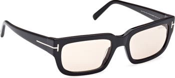 Ezra 54mm Rectangular Sunglasses