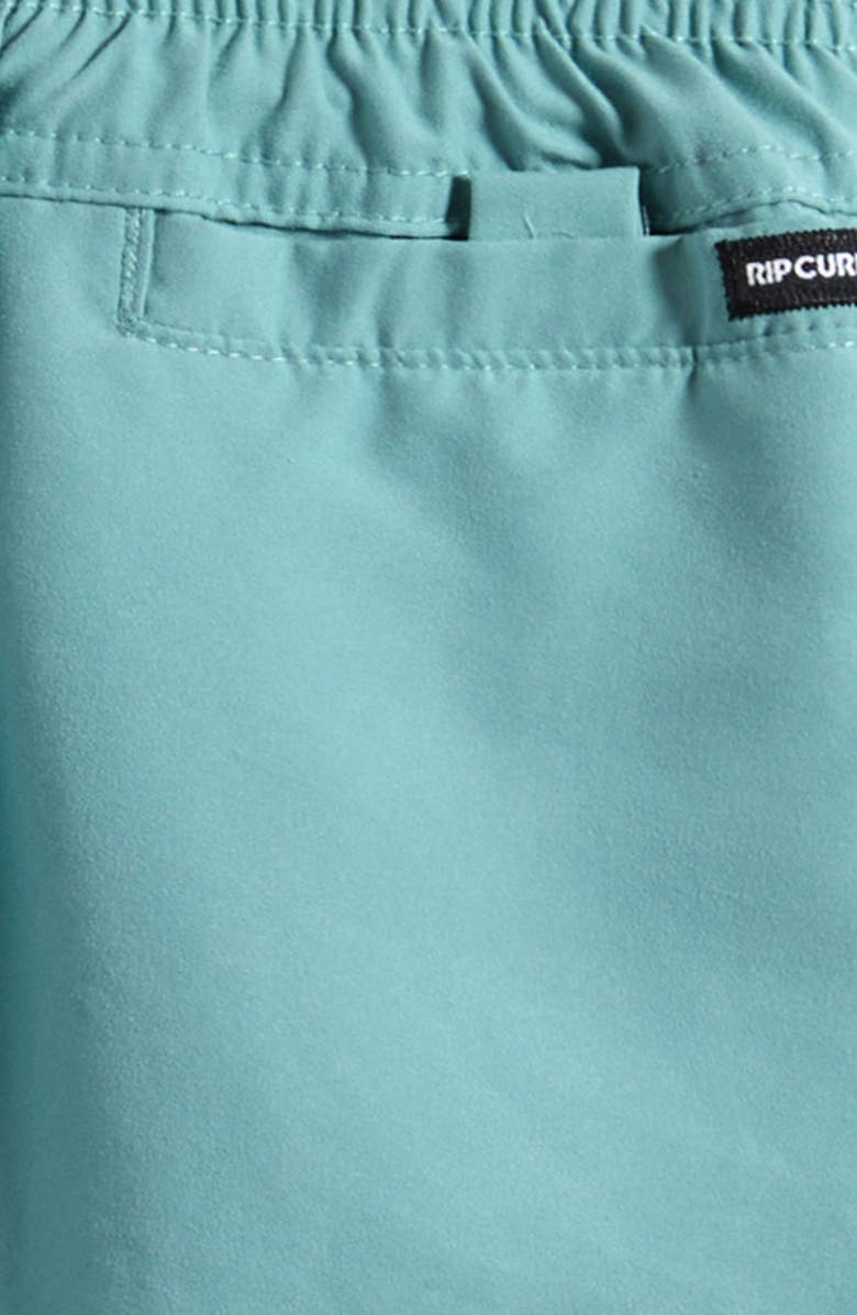 Rip Curl Kids' Offset Volley Swim Trunks, Alternate, color, Blue Lagoon