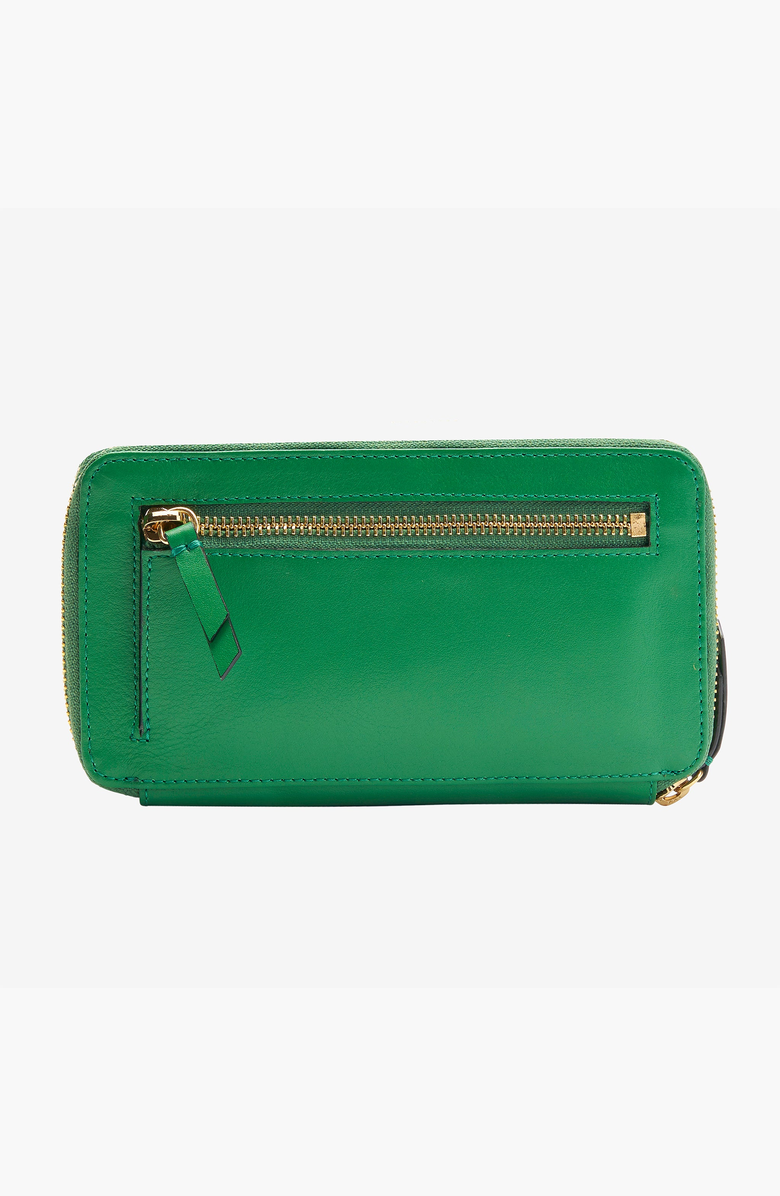 Tusk Joy Double Zip Wallet, Alternate, color, Emerald