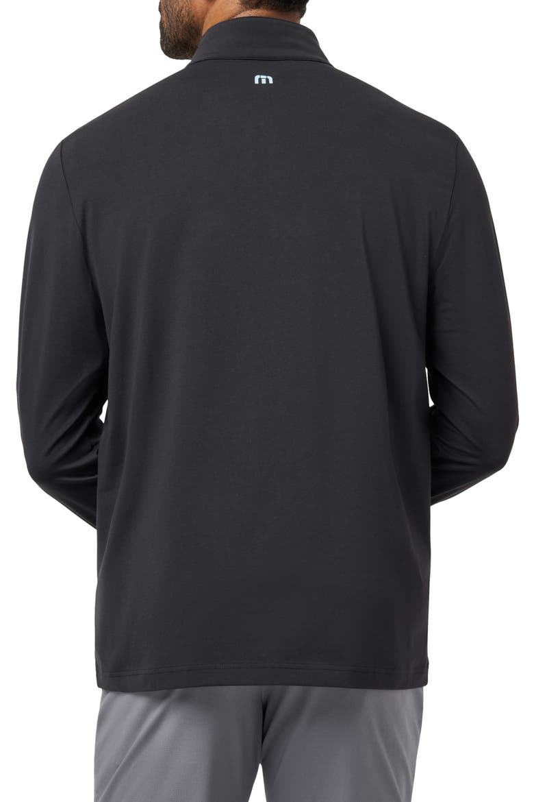 Nautical Adventure Quarter Zip Pullover, Alternate, color, BLACK