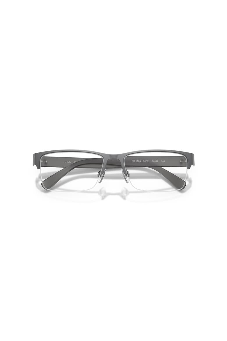 56mm Rectangle optical glasses, Alternate, color, Grey