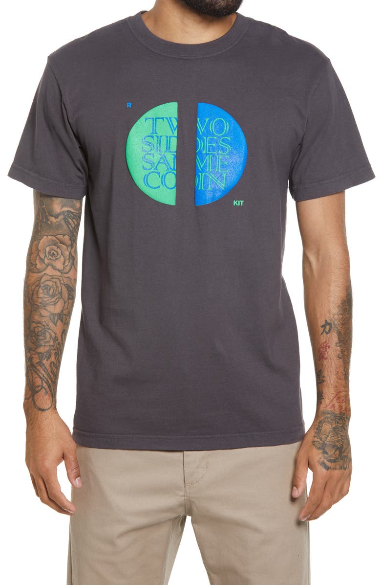 Rokit Men's Flip Graphic Tee, Main, color, 