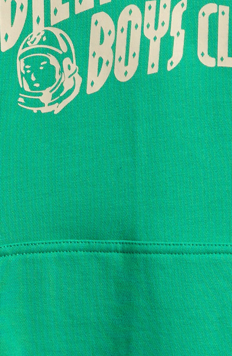 Billionaire Boys Club Kids' Curve Logo Graphic Hoodie, Alternate, color, Deep Mint
