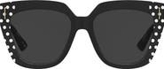 Moschino 55mm Square Sunglasses