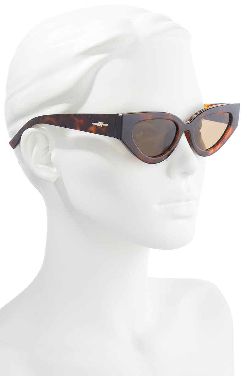 Le Specs Aphrodite 52mm Alt Fit Cat Eye Sunglasses, Alternate, color, 