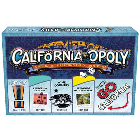 California Opoly Board Game