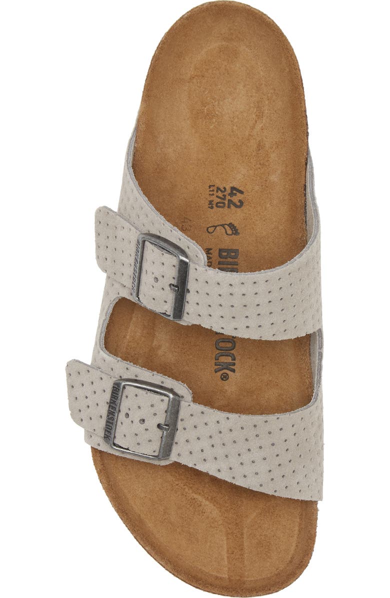 Birkenstock Arizona Pin Dot Slide Sandal, Alternate, color,