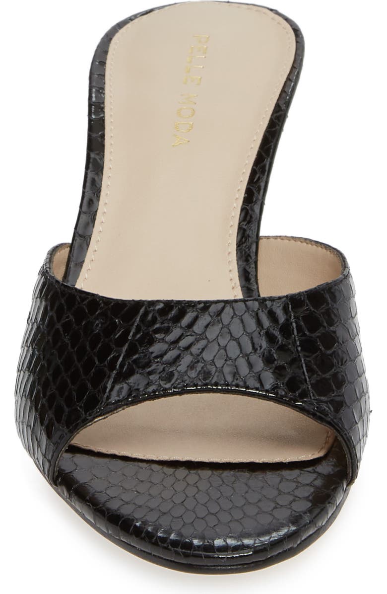 Pelle Moda Bex Kitten Heel Slide Sandal, Alternate, color,