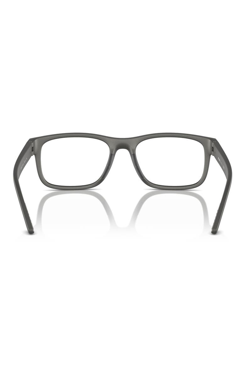 52mm Rectangular Optical Glasses, Alternate, color, GREY