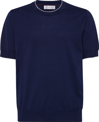 Tシャツ・カットソー BRUNELLO CUCINELLI Men T-shirt Navy MD8211308 C4425 Brunello Cucinelli Cotton T-shirt | Nordstrom