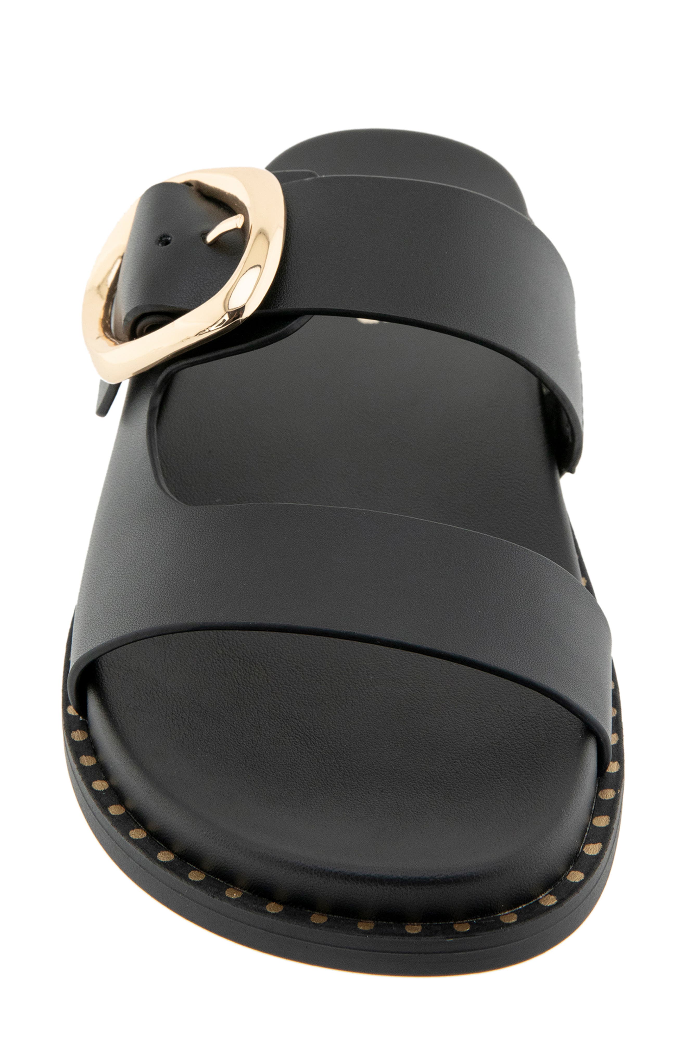 BCBG Tandra Slide Sandal, Alternate, color, Black