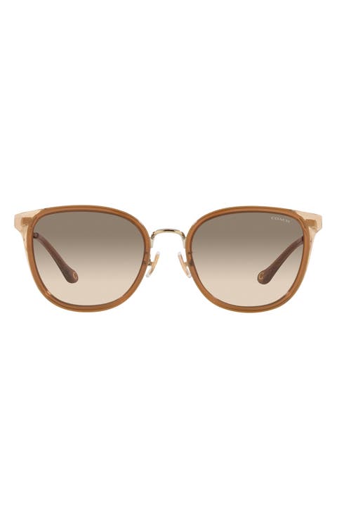 55mm Gradient Square Sunglasses