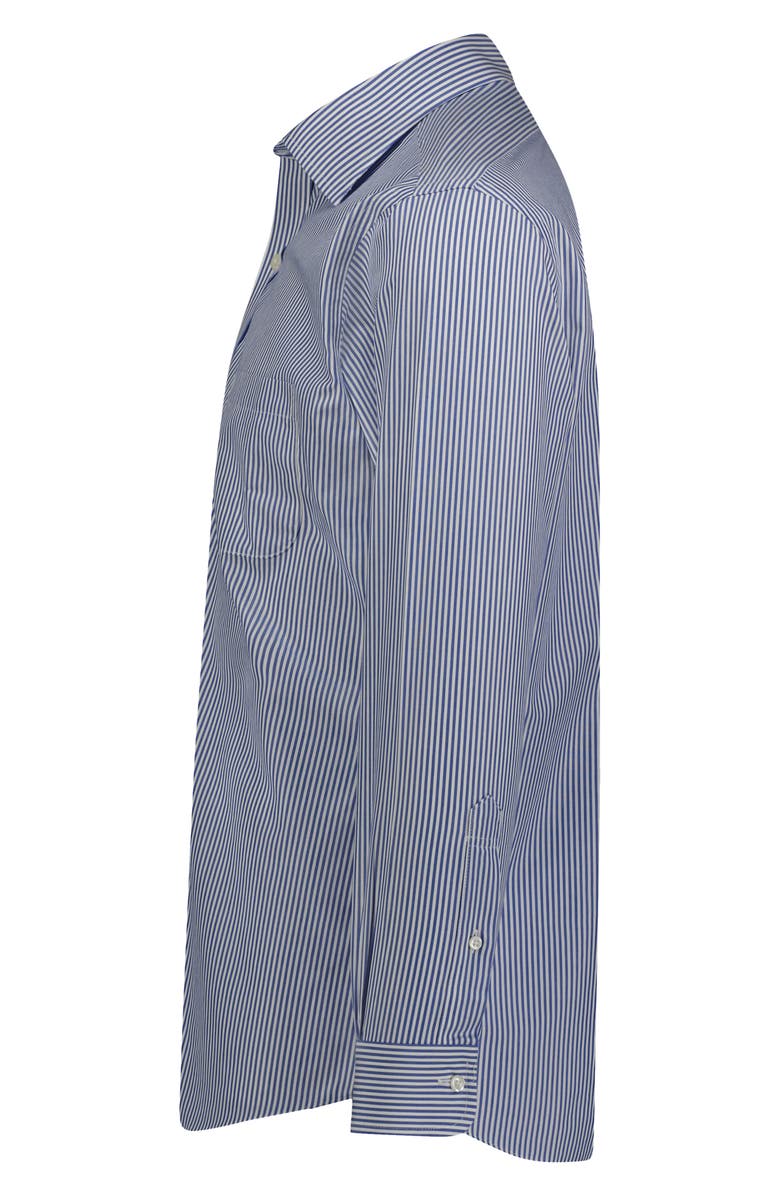Brooks Brothers Candy Stripe Non-Iron Regent Fit Dress Shirt, Alternate, color, 