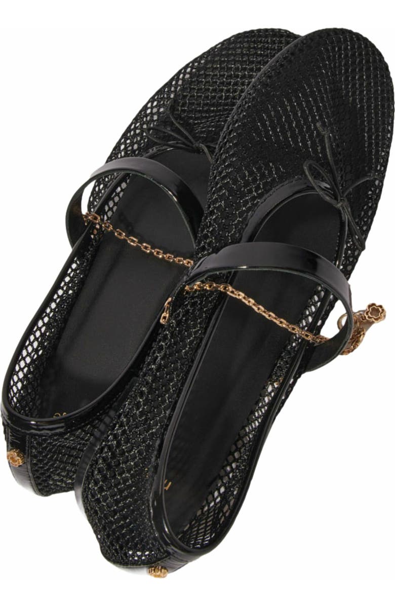 maje Mesh ballet flats, Alternate, color,