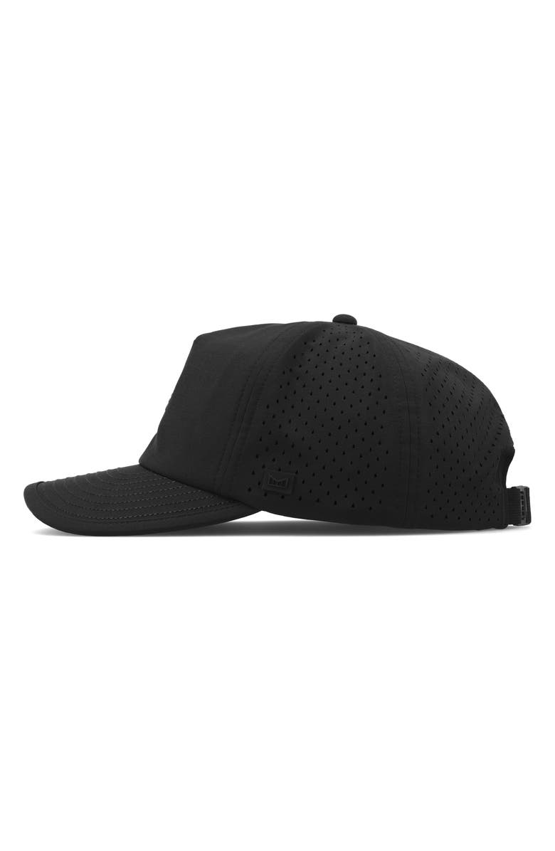 Melin Odessa Packable Hydro Snapback Ball Cap, Alternate, color, Black