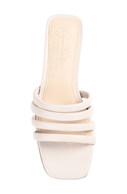 JOURNEE COLLECTION JOURNEE COLLECTION CENCI STRAPPY SLIDE SANDAL 