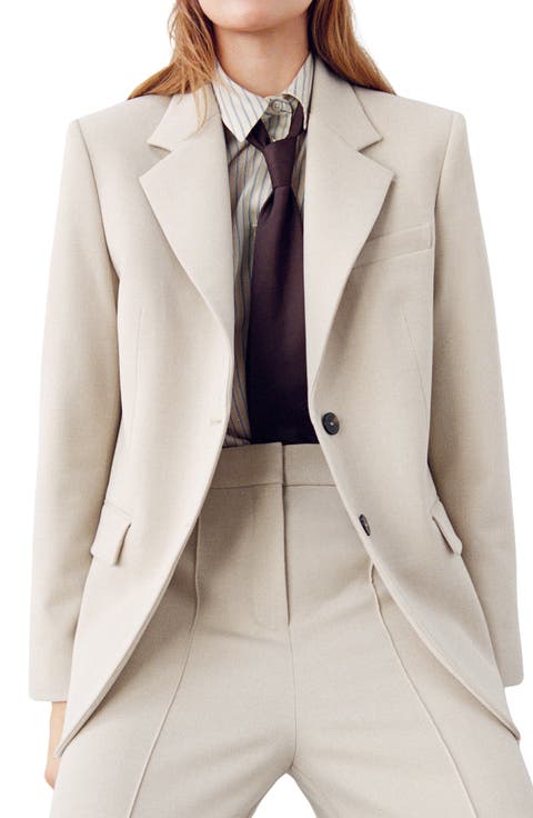 Notch Collar Blazer