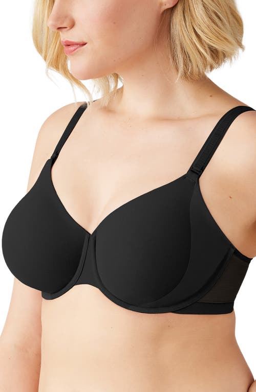 Wacoal Shape Revelation Uneven Underwire Bra In Black