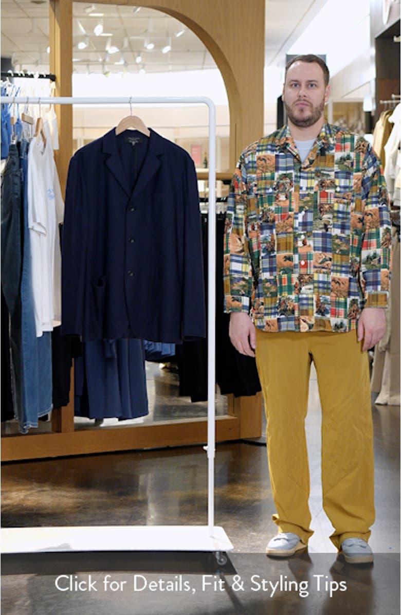 Wool Two-Button Sport Coat, sales video thumbnail