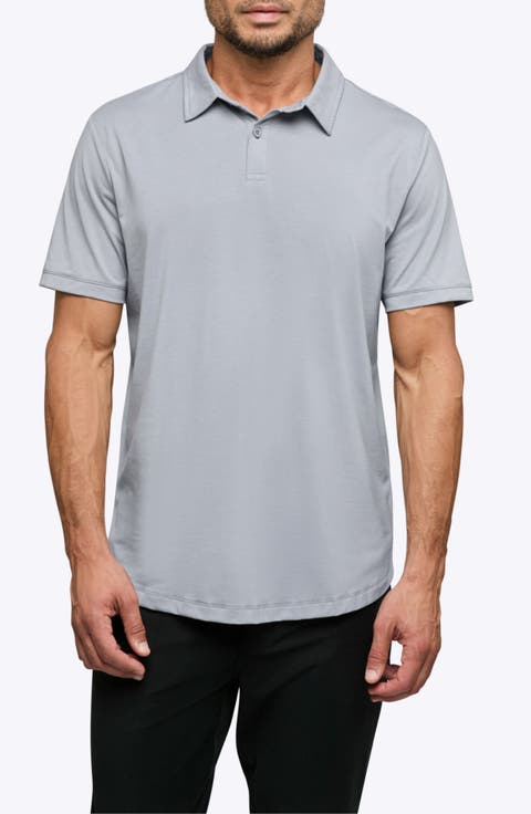 Trim Fit Cotton Blend Polo