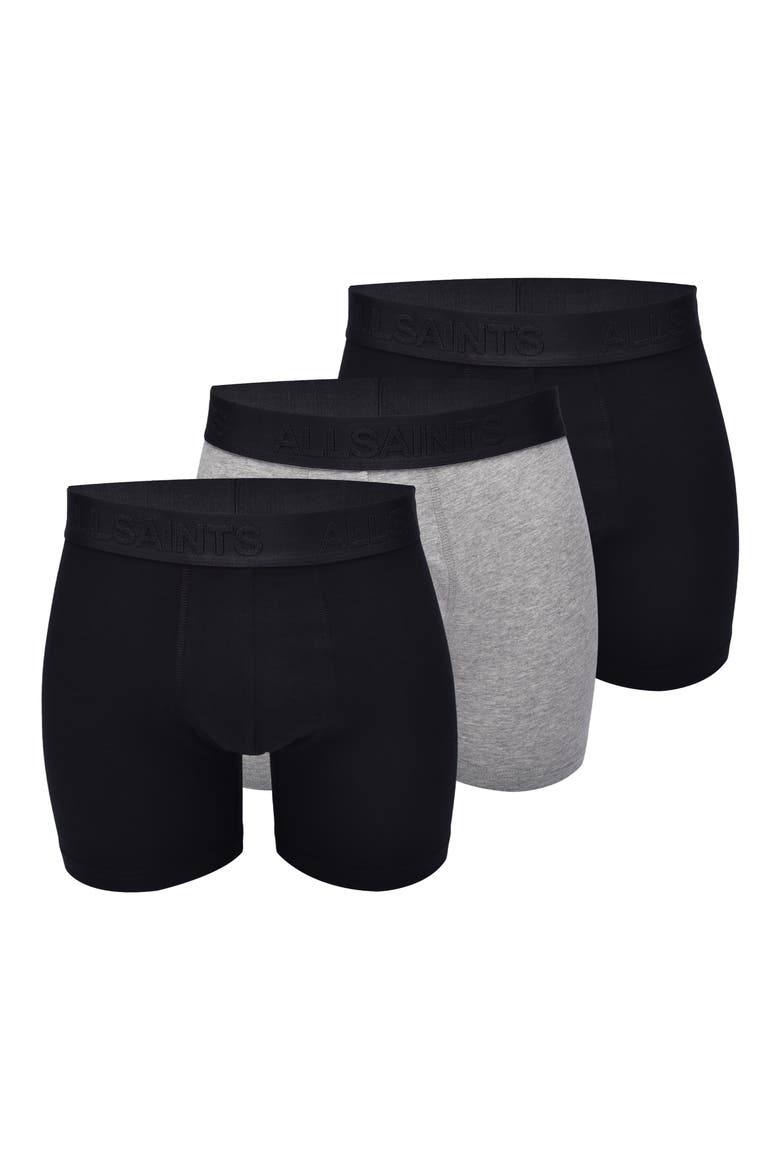 Assorted 3-Pack 5-Inch Contour Pouch Boxer Briefs , Main, color, BLACK MULTI