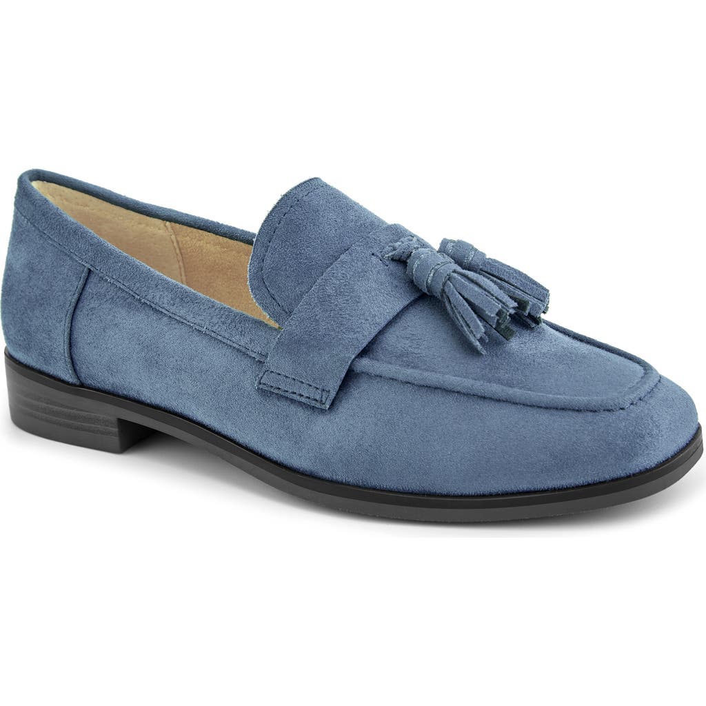 Me Too Blane Tassel Loafer in Vintage Blue