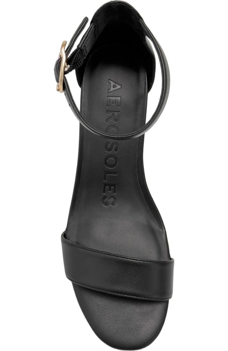Aerosoles Willis Wedge Heel Sandal, Alternate, color, Black Multi Combo
