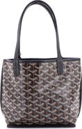 Pre-Owned Goyard Anjou Reversible Tote Coated Canvas Mini