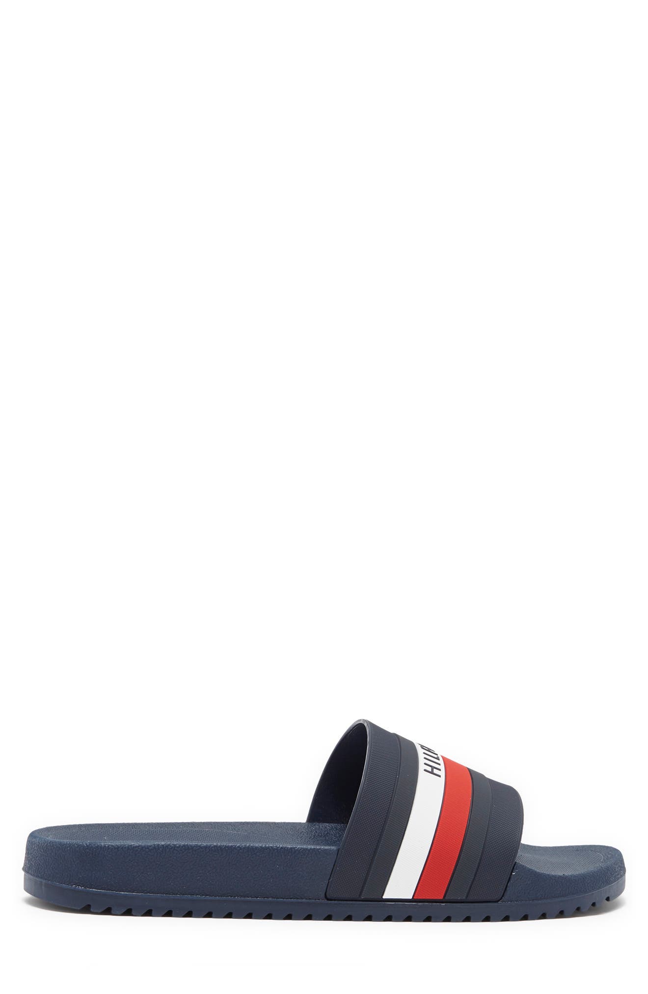 Tommy Hilfiger Riker Slide Sandal, Alternate, color, Dblsy