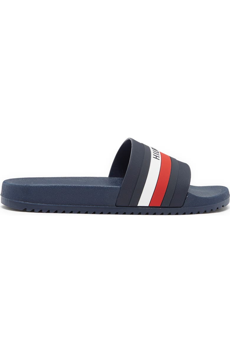 Tommy Hilfiger Riker Slide Sandal, Alternate, color, Dblsy