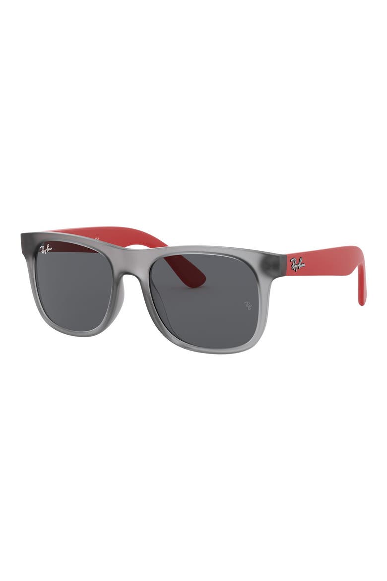 Junior Wayfarer 48mm Sunglasses, Alternate, color, TRANS GREY