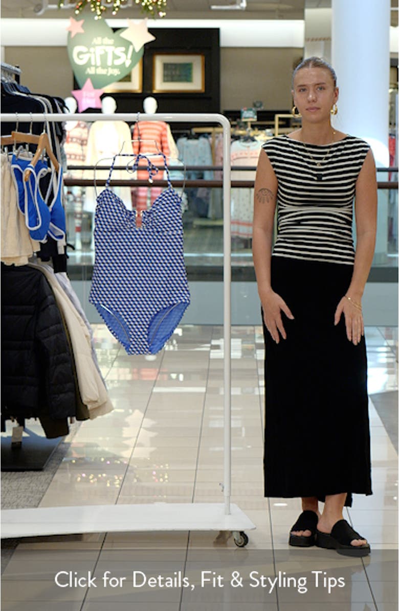 Solara Bar Bandeau One-Piece Swimsuit, sales video thumbnail