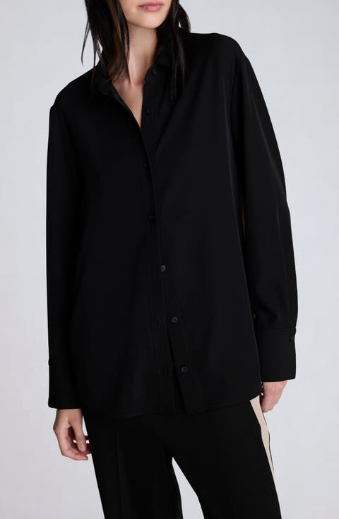 Oversize Button-Up Shirt