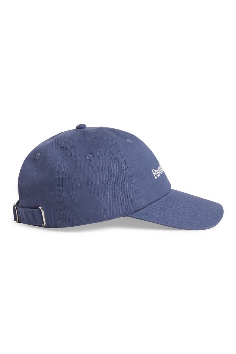 Classic Logo Cotton Twill Baseball Cap, Alternate, color, NAVY