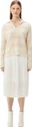 GOBI Mongolian Cashmere Mixed Pattern Cashmere Polo