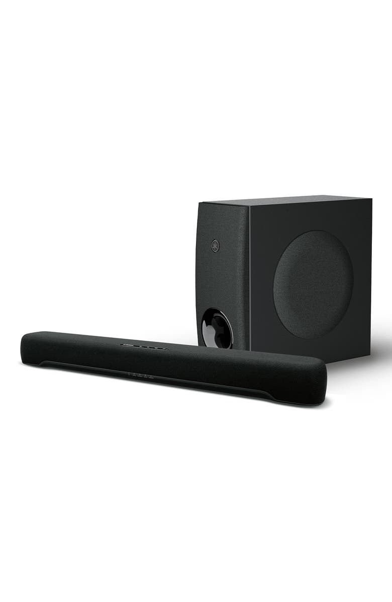 Yamaha SR-C30A 2.1 Channel Compact Sound Bar System with Wireless 50W Subwoofer, Main, color, Black