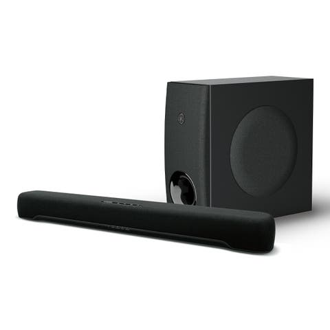 SR-C30A 2.1 Channel Compact Sound Bar System with Wireless 50W Subwoofer