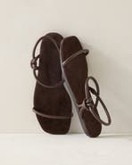Haven Well Within Leather Double Strap Knot Sandals