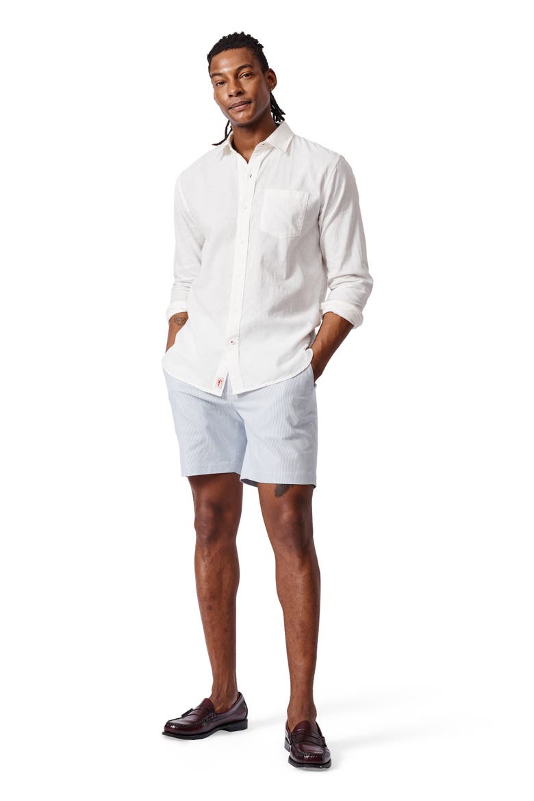 Grainsby Linen Cotton Relaxed Shirt, Alternate, color, White