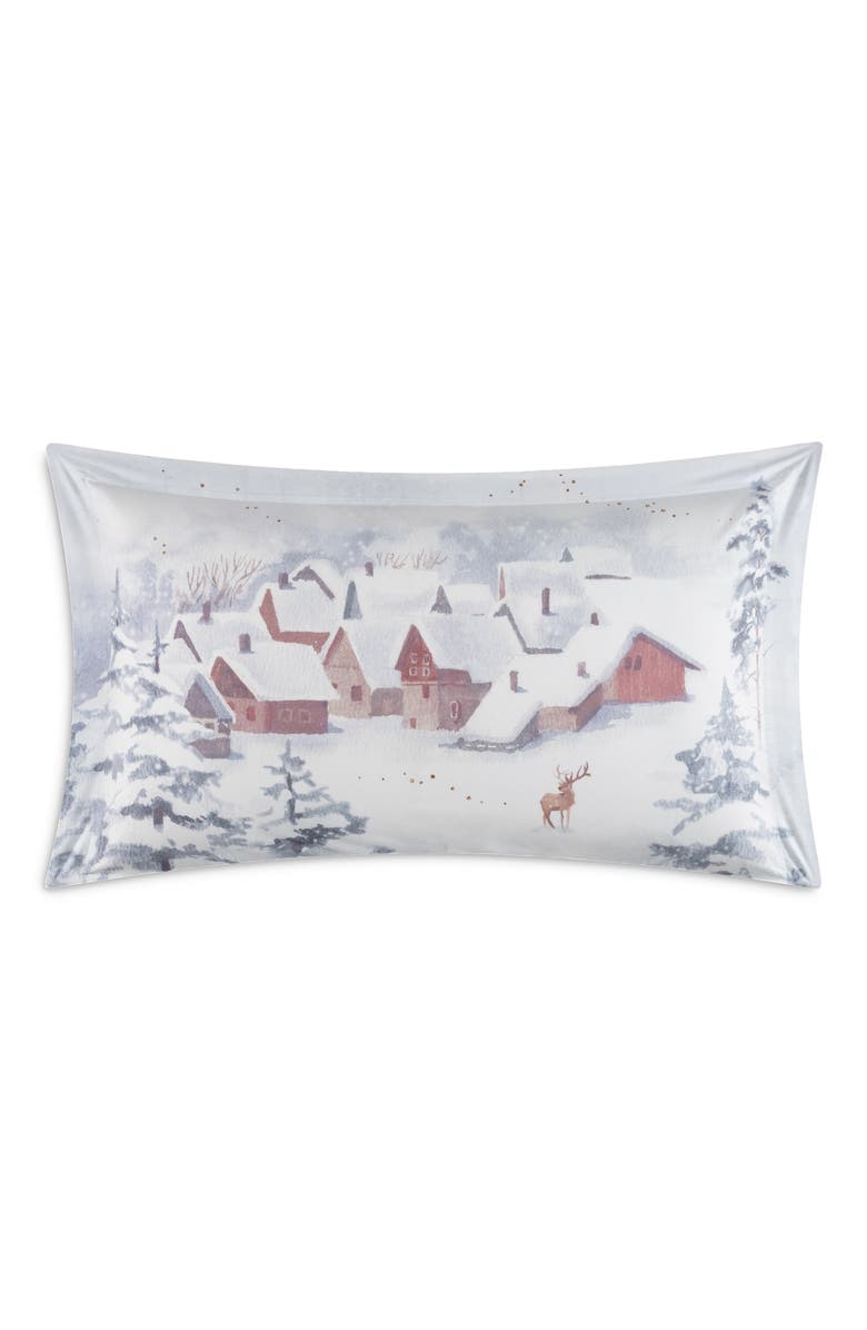 Togas Snowy pillowcase, Alternate, color, White