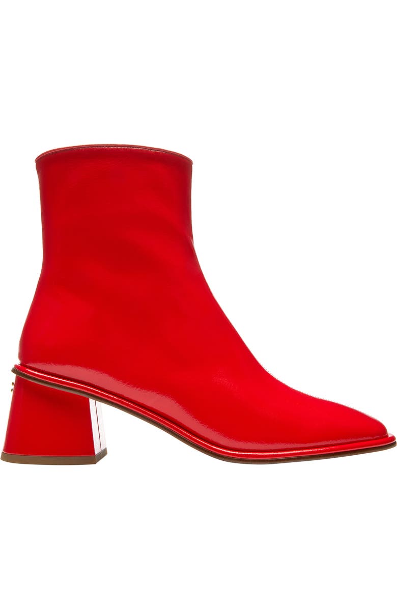 COACH Gigi Glazed Bootie, Alternate, color, Bright Red