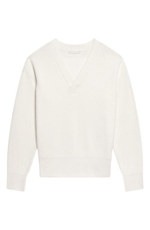 Helmut Lang Giunon V-neck Organic Cotton Sweater