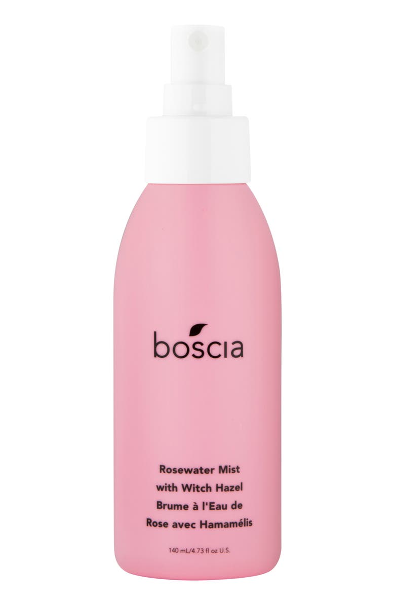 Boscia Rosewater Mist with Witch Hazel, Main, color,
