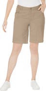 Jessica London Classic Cotton Denim Shorts