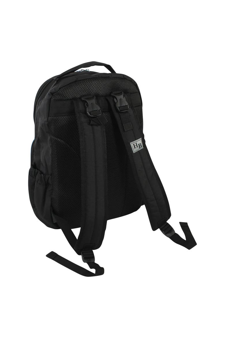 Premium Diaper Bag Backpack and Changing Pad, Alternate, color, Black Gray