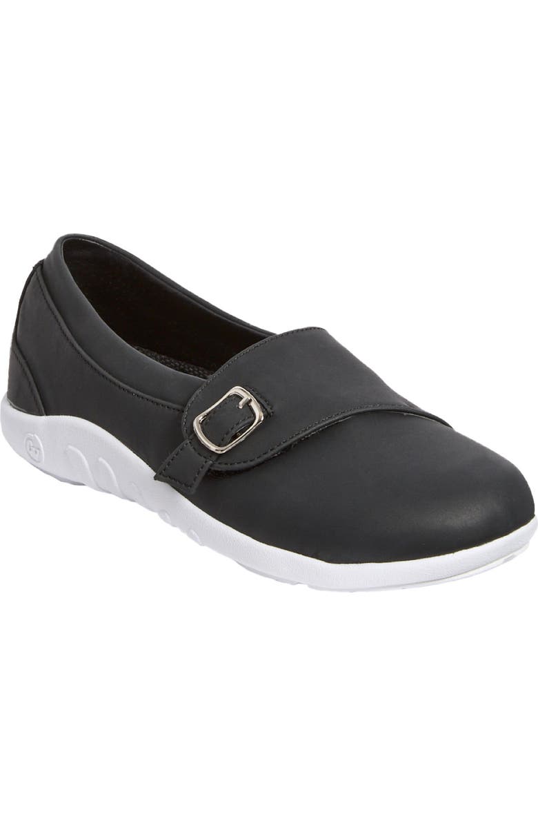 Comfortview The Kirby Arch Support Flat, Main, color, Black