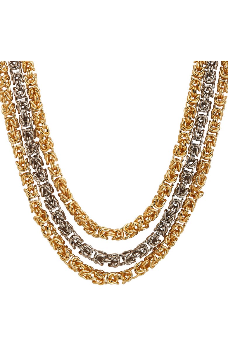 Dhwani Bansal SINNA LAYERED NECKLACE, Alternate, color, 