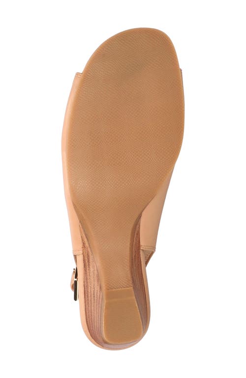 Bella Vita Yakira Strappy Wedge Sandal In Natural Leather